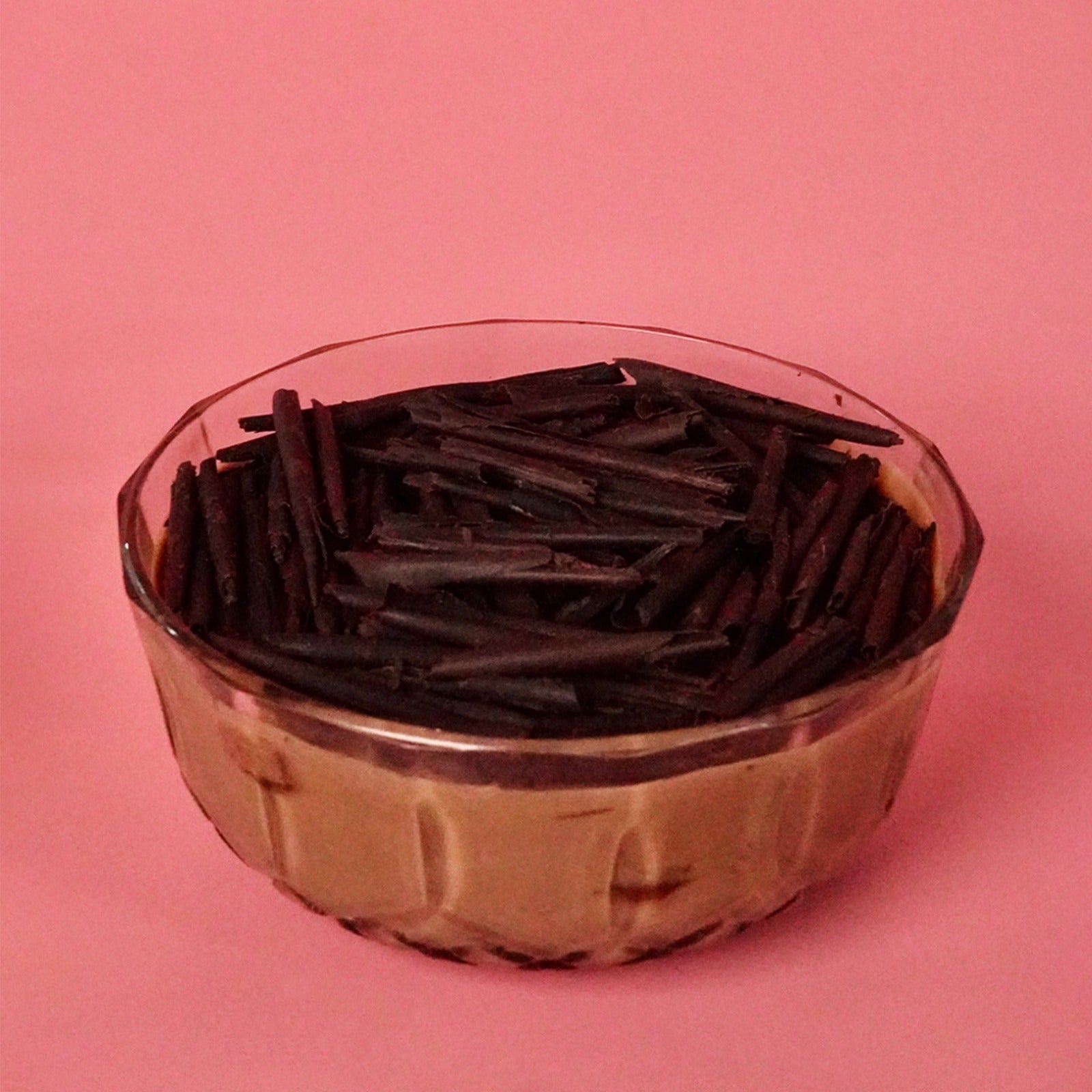 Dark Chocolate Mousse (Eggless)