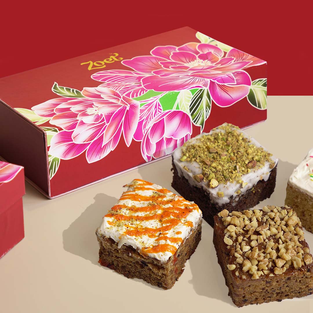 Tea Time Favourite Fruit & Nut Cake Box(New)