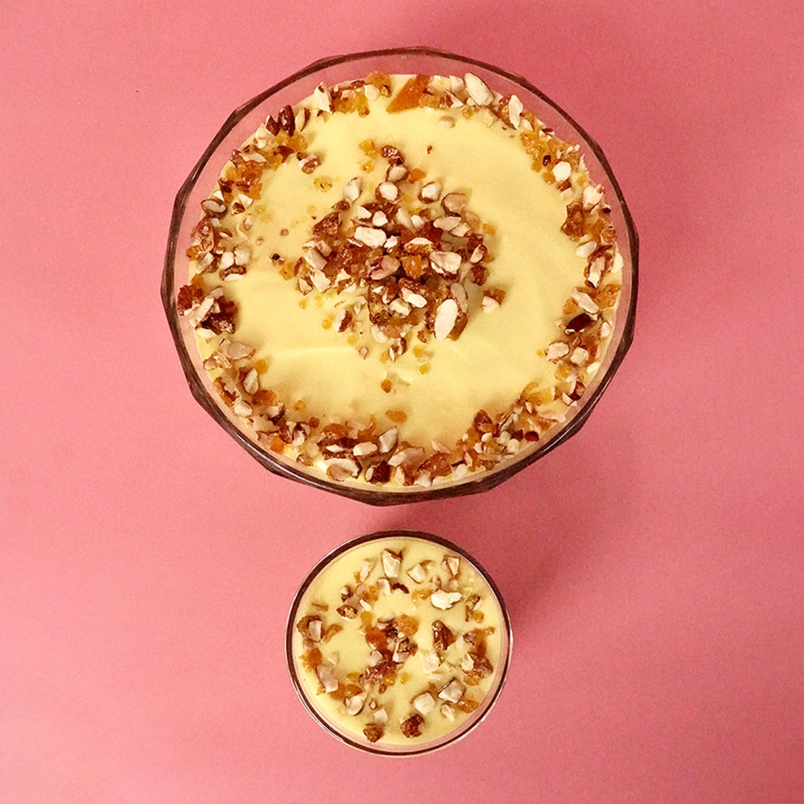 Almond Pudding Eggless