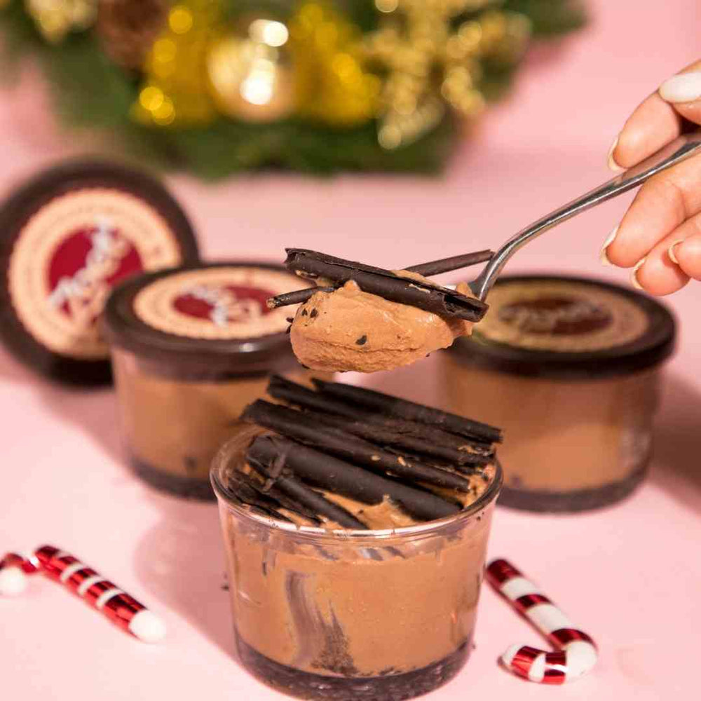 Eggless Belgian Dark Chocolate Mousse Delivery in Delhi NCR Zoet