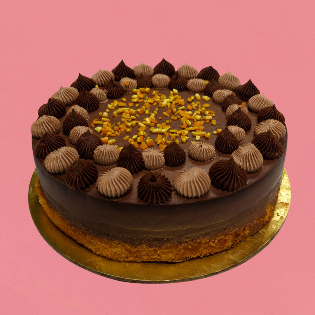 Gluten Free Sugar Free Chocolate Orange Cake