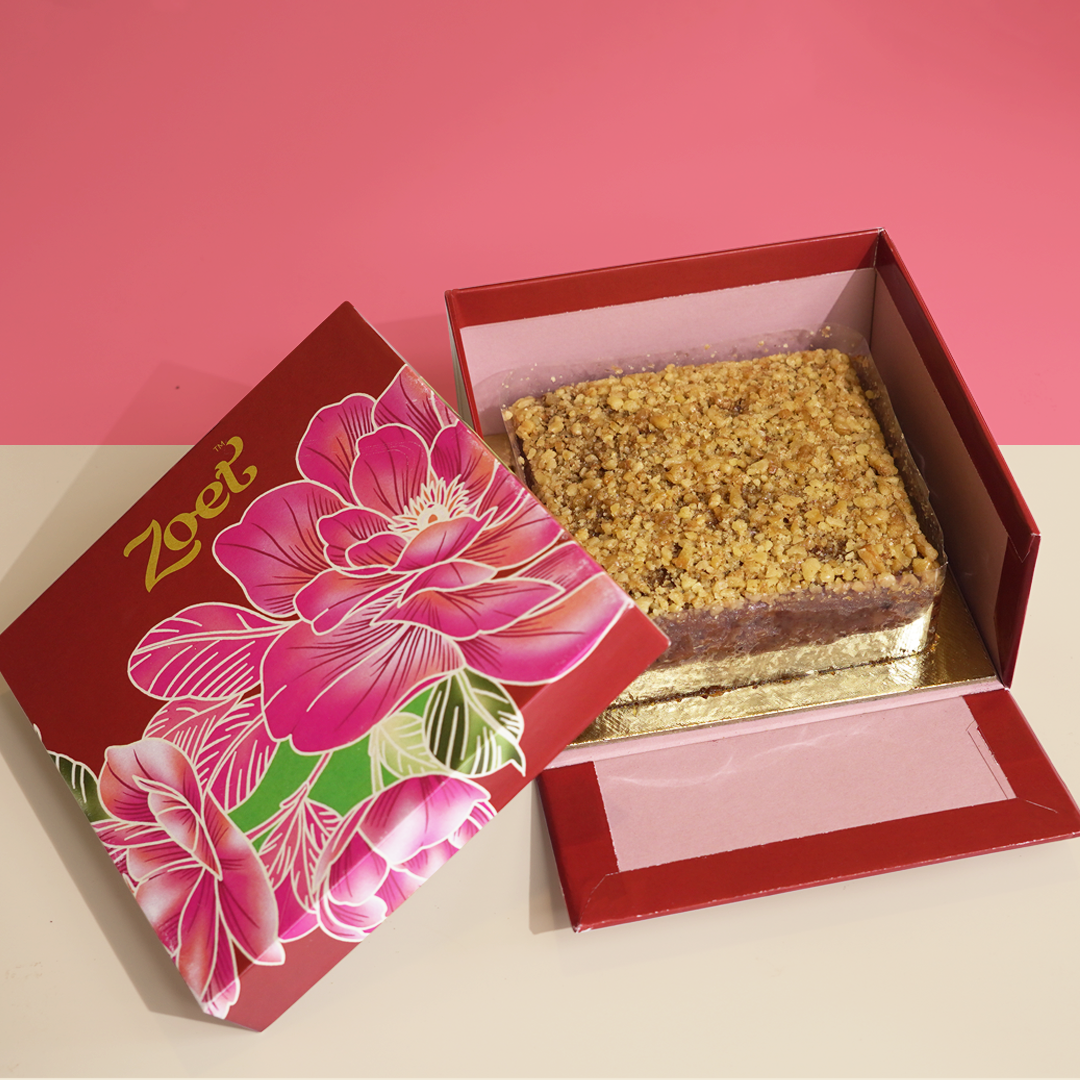 Classic Cake in Floral Box