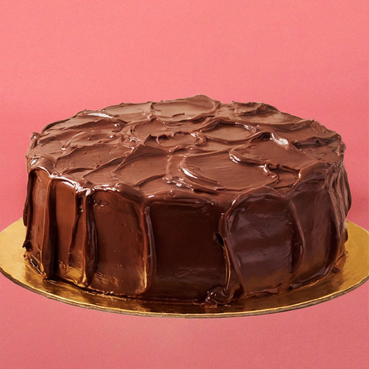 Dark Chocolate Truffle Cake