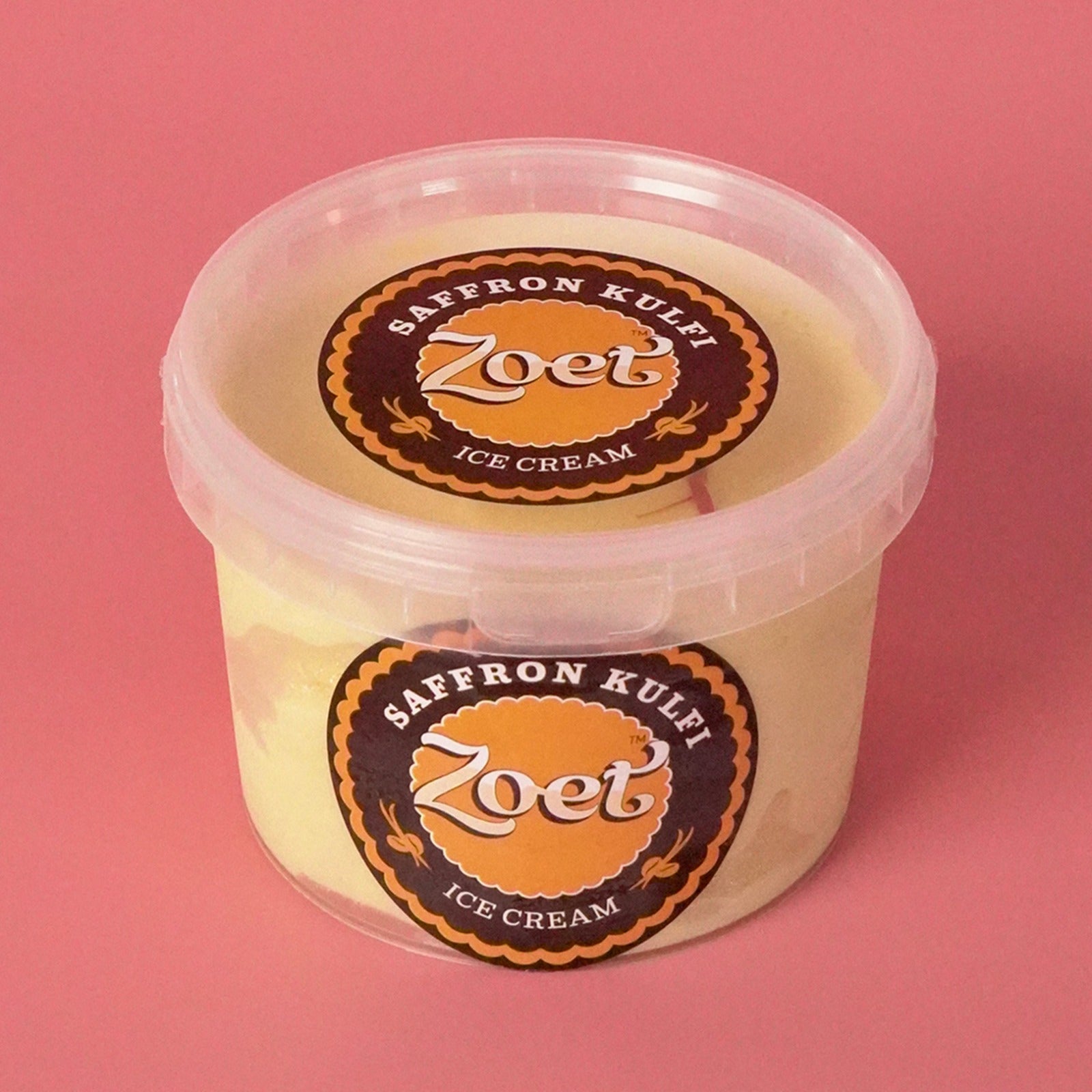 Saffron Kulfi Ice Cream (Eggless)